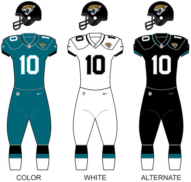 Jacksonville Jaguars announce primary uniform switch from black to teal