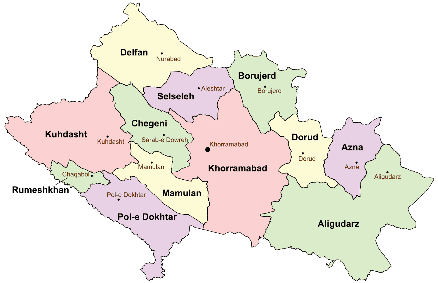 Lorestan province - Wikiwand