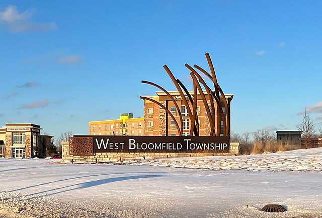 West Bloomfield Township Sign