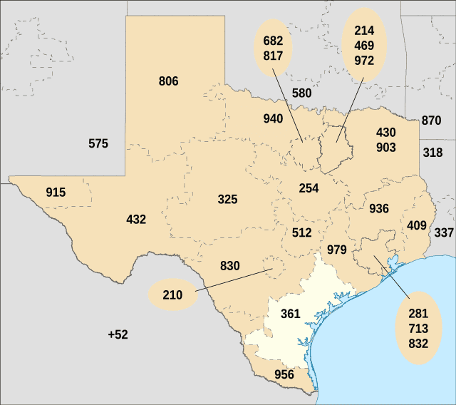 Area Code 361 Spam