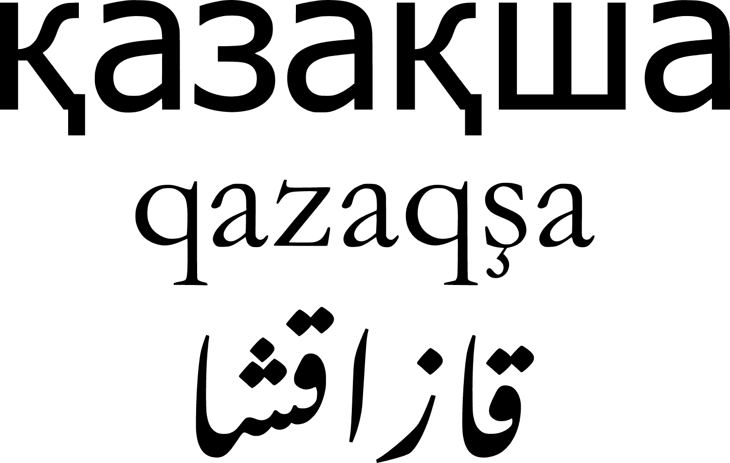 Kazakh language Wikiwand