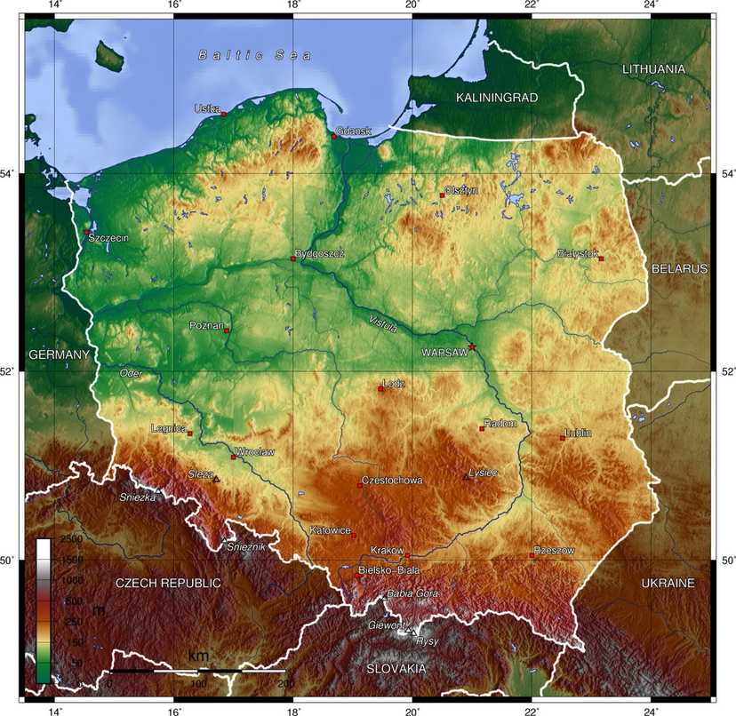 Geografija Poljske - Wikiwand
