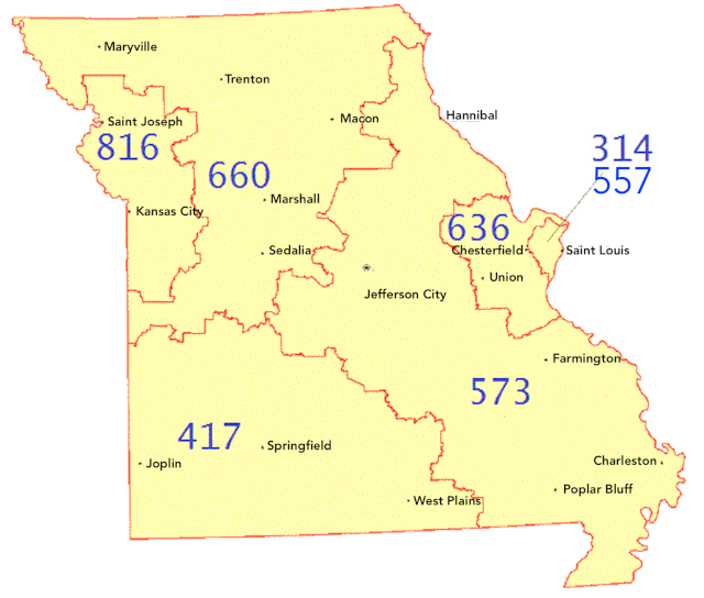 Area code 417 Wikiwand