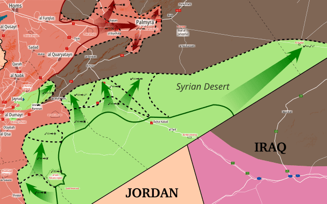 Eastern Homs offensive (2017) Wikiwand